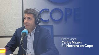 Carlos Mazón en 'Herrera en COPE'