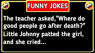 🤣BEST JOKE OF THE DAY!Little Johnny's Hilarious Classroom Joke | Try Not to Laugh😂