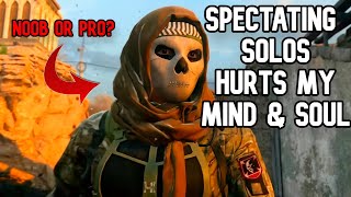 Spectating Warzone Solos In Season 6! We Found A D3MoN?