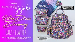 JuJuBe × tokidoki x Hello Kitty ROLLER DISCO DREAMING Earth Leather - First Look & Review