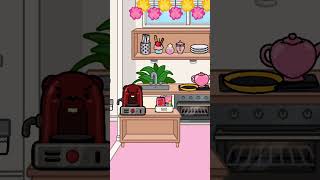 Free 💖 Pink Kitchen Design in Toca Boca  #tocagirlz #tocabocahouseideas