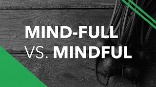 Mind-Full vs. Mindful: Appreciation, Eating, & Breathing