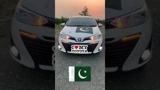 Celebrating Independence Day 14 August In Toyota Yaris 2021 #Shorts