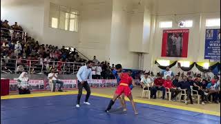 wushu demonstration by our two star of J & k Surya Kumar Banu Pratap and Saleem Kumar in ut wushu ch