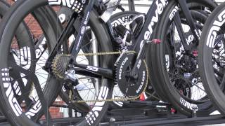 4K Video of Bicycle Racing Gears at Tour De Yorkshire 2015