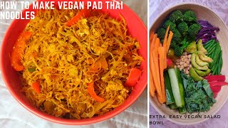 HOW TO MAKE VEGAN PAD THAI NOODLES