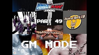 WWE SmackDown! VS RAW 2006 GM Mode Episode 49 Armageddon