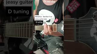 Metallica - Sad but True (guitar riff with tabs)