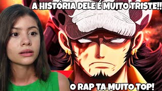 REACT - Rap do Law (One Piece) - CIRURGIÃO DA MORTE | NERD HITS - Lehh Cruz