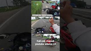 R15 v3 turun sirkuit lawan cbr 250rr & cbr 150r #r15v3 #r15modifikasi #motovlog