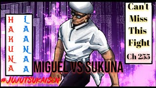 Miguel Vs Sukuna Battle | Jujutsu Kaisen Chapter 255 Review | JJK Chap 255 Explained @animentai21