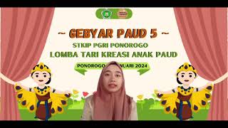 Gebyar PAUD V PG PAUD STKIP PGRI Ponorogo