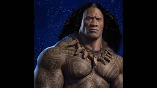 Dwayne Johnson when playing demigod Maui in Moana live action