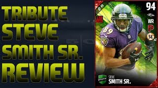 94 TOTW Career Tribue Steve Smith Sr Review | Madden 17 Ultimate Team Player Review