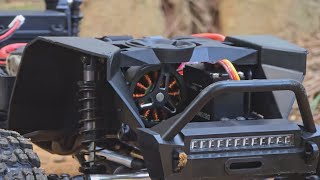 1/10 RC SEQURE 3625 Brushless Motor, 2670 ESCape32 + BEC, WiFi-Link Review(Gmade GS02F Spider)