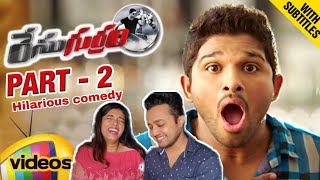 RaceGurram part 2 hilarious comedy | ALLU ARJUN | COUPLE REACTION | BOYFRIEND GIRLFRIEND REACTION