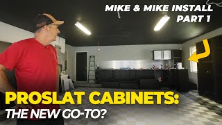 Mike & Mike's ProSlat Cabinet Installation! |  Are These The New Go-To Garage Cabinets?