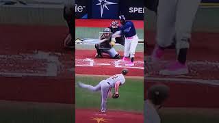 Tampa Bay Rays 89th HR of 2023 a 3 run shot by Yandy  Diaz #shorts #sports #highlights #mlbb