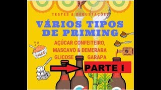 Cerveja Artesanal Priming Parte 1 (Açúcar Confeiteiro,Mascavo,Demerara,Glicose,Garapa) Rodrigo Goya