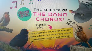 The Science of the Dawn Chorus!