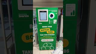 Sparko Bottle and Cans Recycle Machine at Lulu Markets #abudhabi #recycle #recycling #plasticbottle