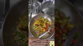 Carrot peas potato rice