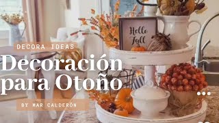 💡Ideas para DECORAR en🍁 OTOÑO 2022/decora facil