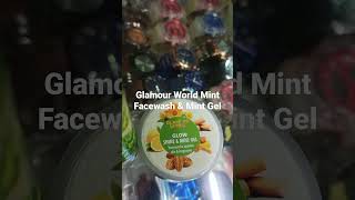 Glamour World Mint Facewash & Mint Gel⚡#glamourworld#shorts