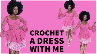 CROCHET WITH ME/ VLOG/LEARN A FEW THINGS/ #crochet #diy #easycrochet  #handmade