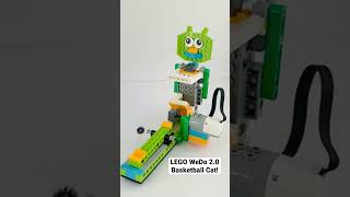 LEGO WeDo 2.0 - Basketball Cat Robot (slow motion!)