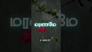 தினம் கொட்டித்தீக்கவா ஒரு முட்டால் மேகமா Rain ☔ Whatsapp Status Tamil