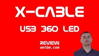 X-CABLE USB 360 LED