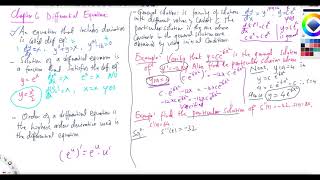 Introduction to differential Equations