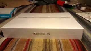 Apple Macbook Pro Unboxing (Early 2015 13 Inch Retina)