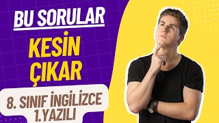 8. Sınıf İngilizce 1. Yazılı Hazırlık Okuma Yazma Dinleme ve Konuşma Sınavı