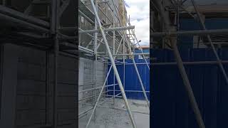 Outrigger Support for Staging Works #outrigger #support #staging #work #building #construction #site