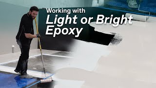 Working With Light or Bright Epoxy Colours