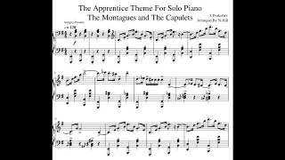 The Apprentice TV Show Theme For Solo Piano (Prokofievs Montagues and Capulets)