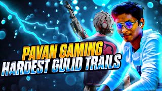 FREE FIRE LIVE IN TELUGU ||PAVAN GAMING ||guild test|| face cam live telugu #trending