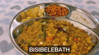 Bisibele Bath || Karnataka Special Recipe || Breakfast/Lunch/Dinner