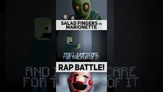 (Salad vs Marionette) You're only rated R... #rapbattle #fnaf #saladfingers #hiphopmusic