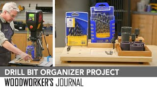 Making a Drill Bit Organizer