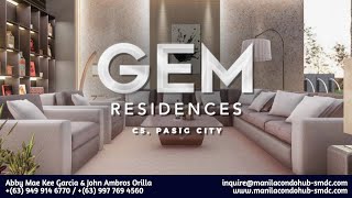 SMDC Gem Residences - 1BR Unit Walkthrough