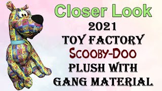 Scooby-Doo Plush with the Gang Material | Closer Look | Scooby Addicts