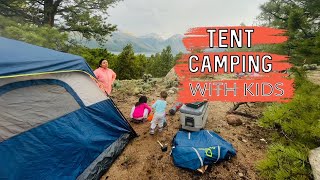 Tent Camping w/ Kids In COLORADO!