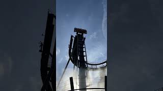 OBLIVION - #altontowers || #shorts #rollercoaster #themepark #ride #scarefest