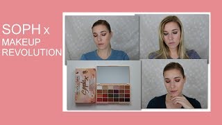 Soph x Makeup Revolution: 3 LOOKS 1 PALETTE