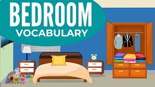 BEDROOM VOCABULARY -English Vocabulary - In the bedroom- VOCABULARIO DE LA HABITACION