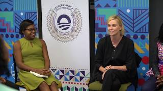 GUIU ED sits down with Charlize Theron as an Obama Leader