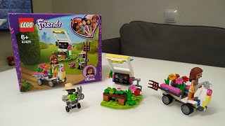 Обзор конструктора LEGO Friends Цветочный сад Оливии из ROZETKA